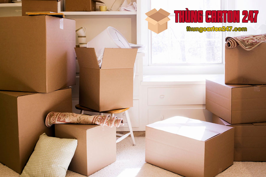 Thùng carton chuyển nhà giúp bảo vệ đồ đạc